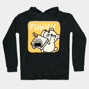 Angy Bear Table Flip Hoodie